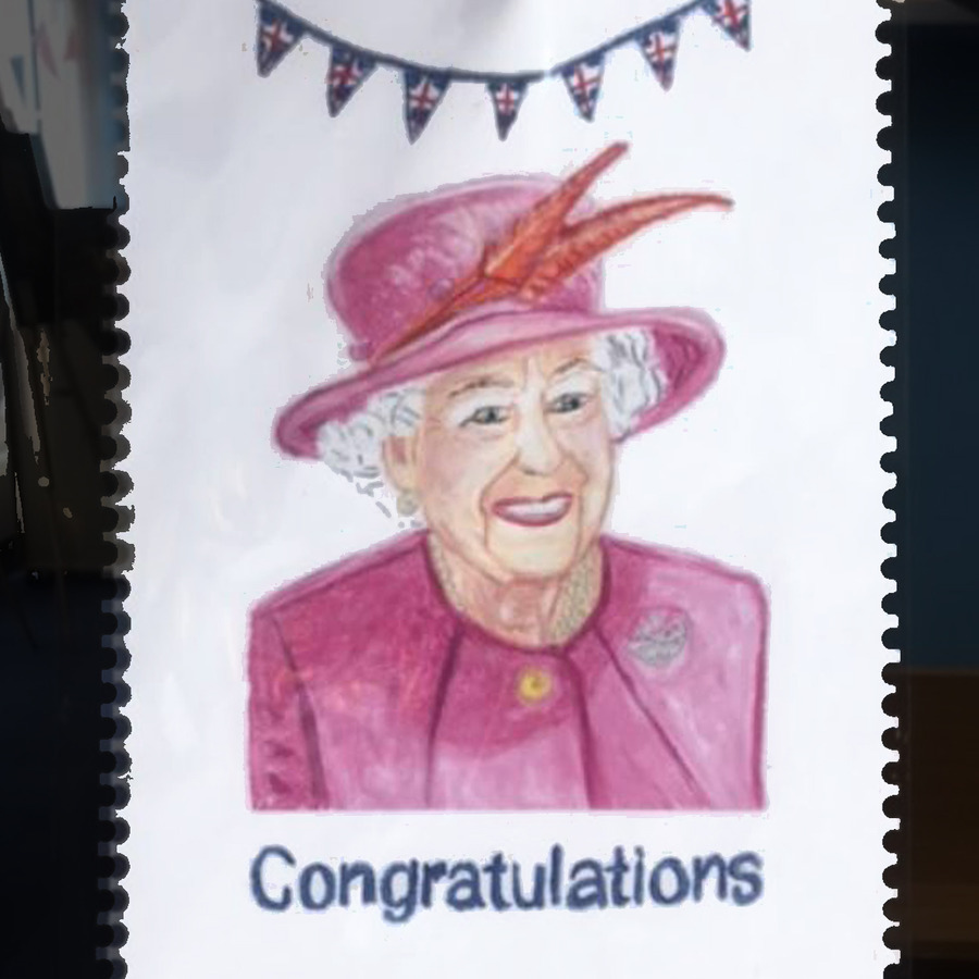 HM Queen portrait evening 20.05.2022